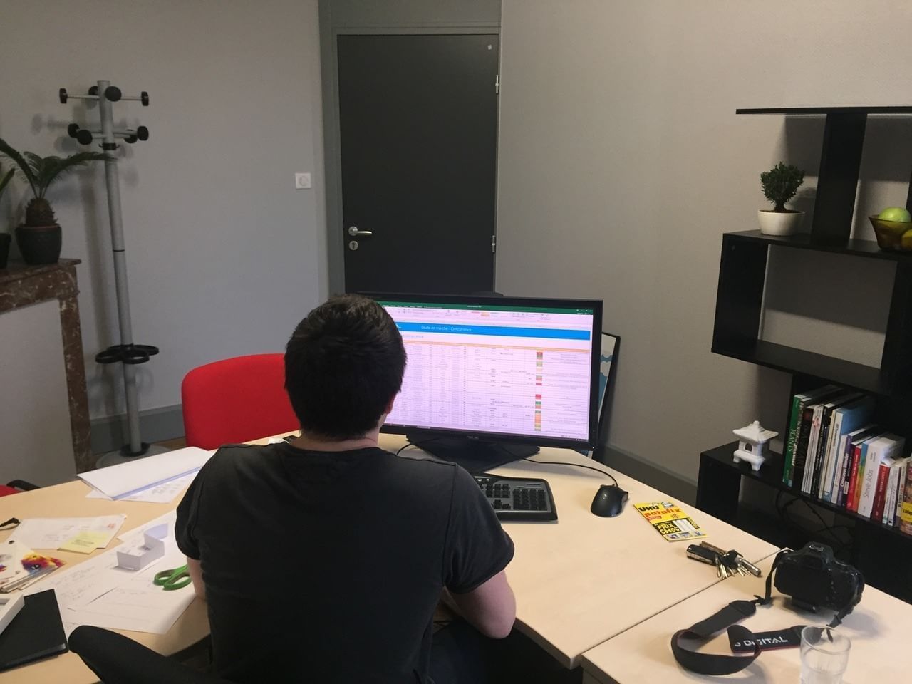 Espace de travail Workici